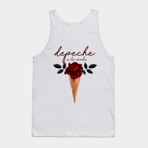 Depeche a la Mode Tank Top by INLE Designs